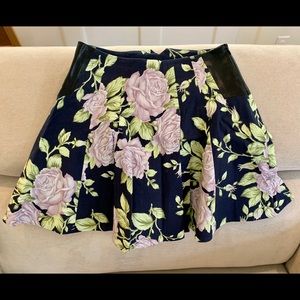 COPY - Rag & Bone skirt with leather panel